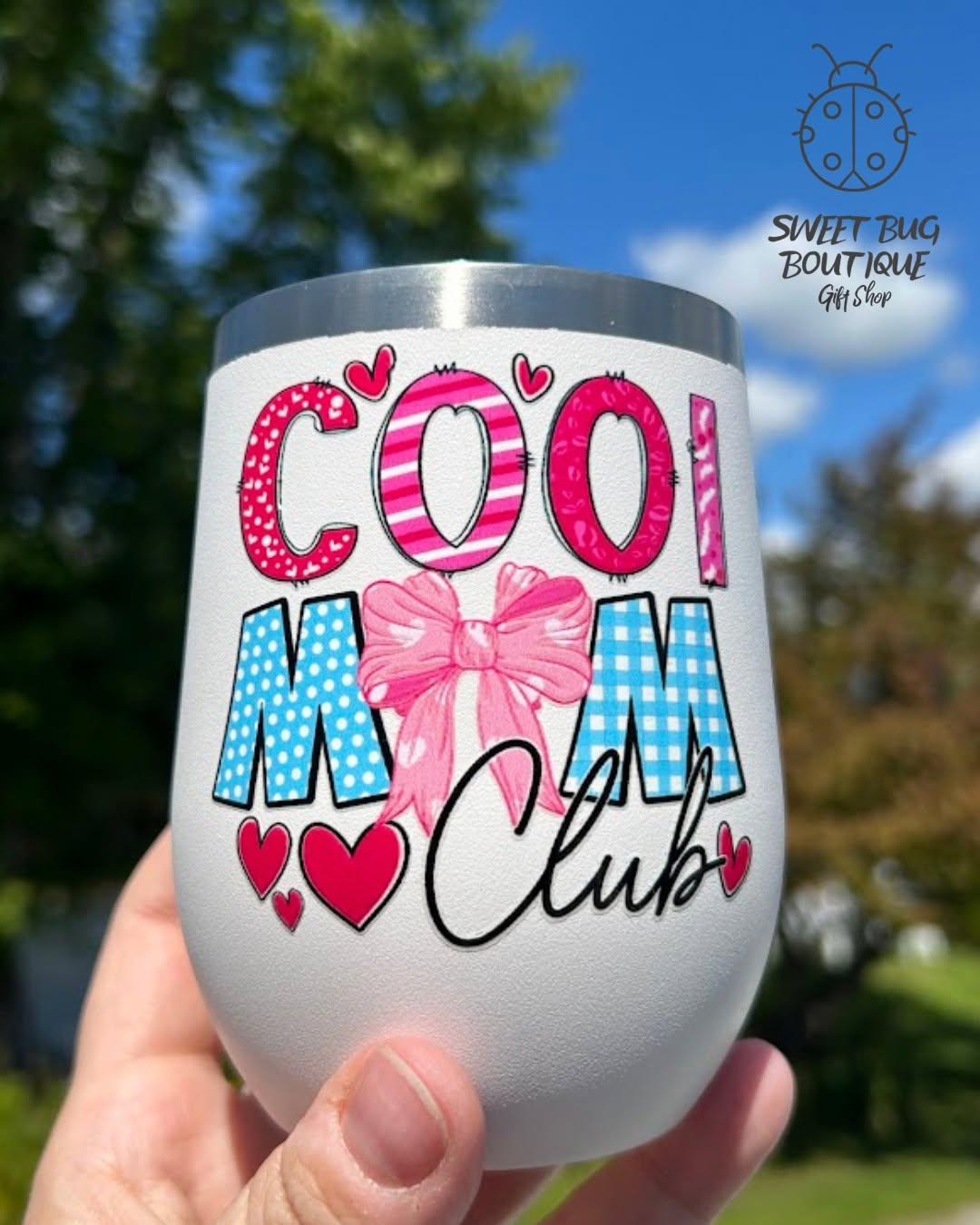 Decorated Mug Cool Mom Club
