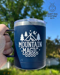 Decorated Stainless Coffee Mug