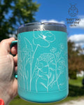 Decorated Stainless Coffee Mug