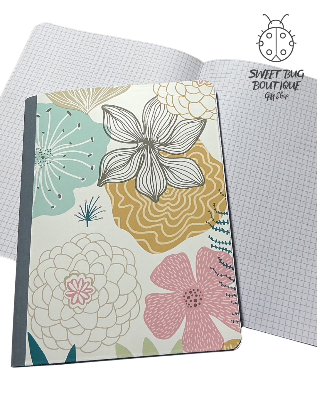 Composition Notebook with Florals