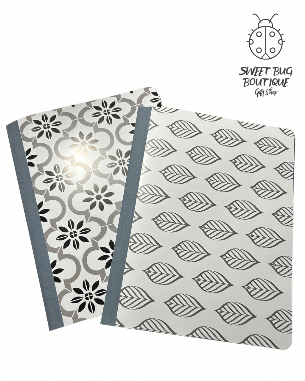 Composition Notebook with Design and Bookmark
