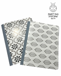 Composition Notebook with Design and Bookmark