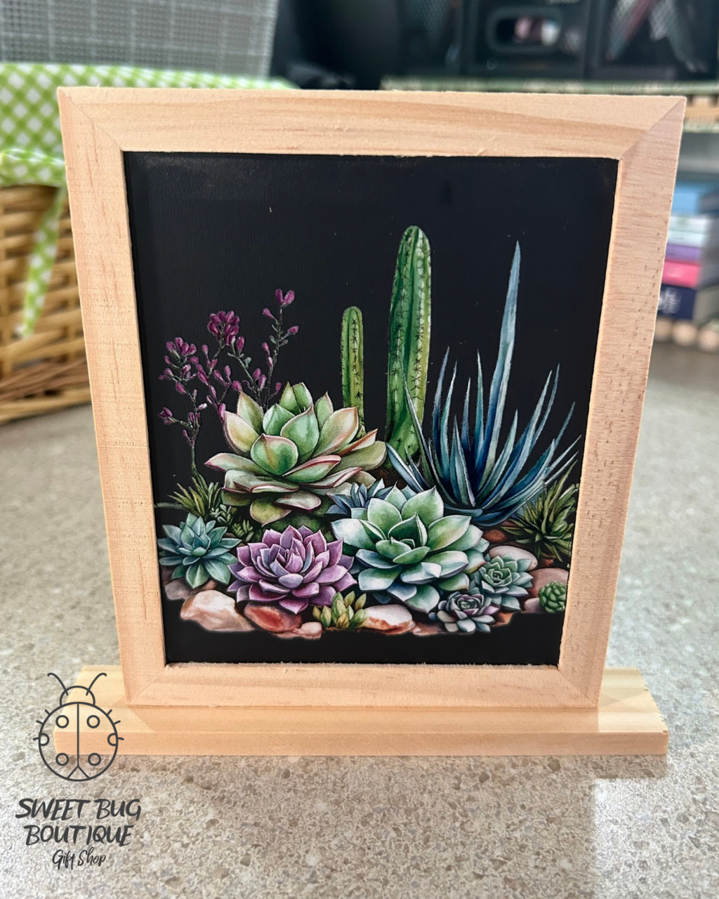 Wood Easel Art