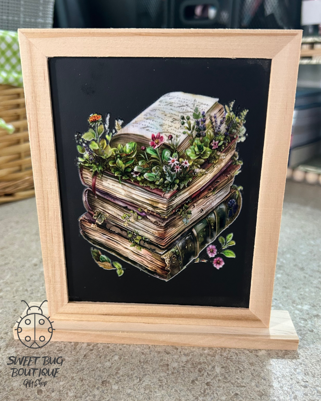 Wood Easel Art