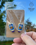Mini Food Earrings Mayo