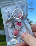 Bar Keychain Pink Mouse