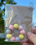 Mini Bead Keychain Bubblegum