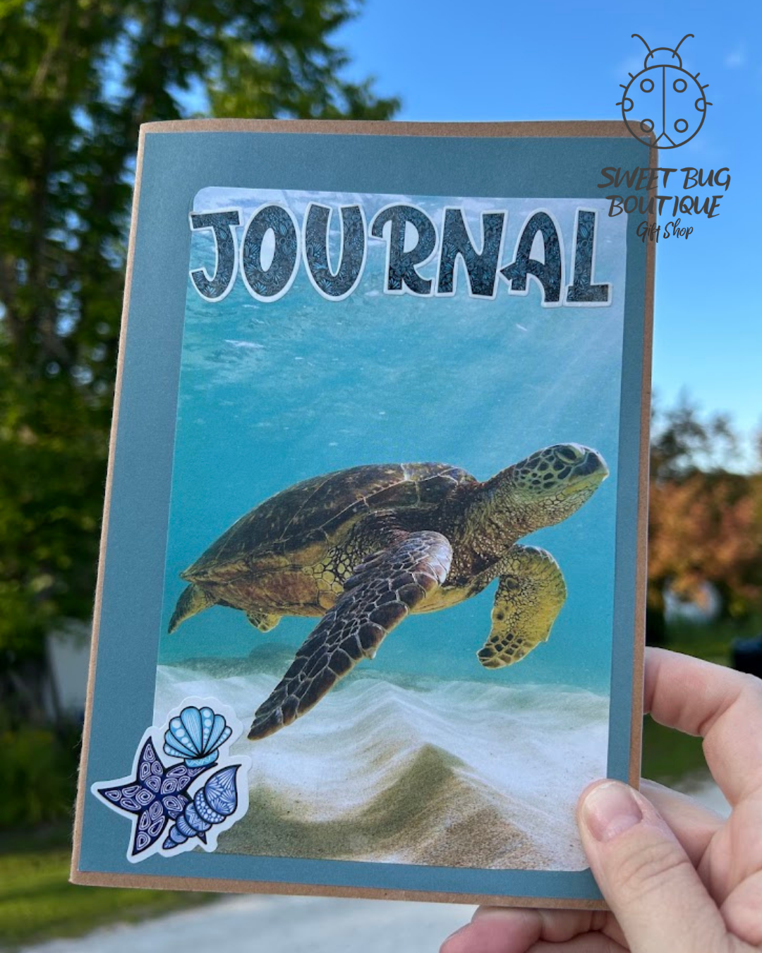 Softcover Journal Sea Turtle