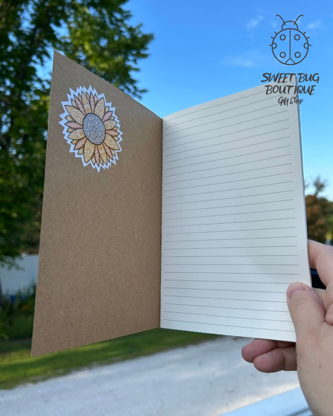 Softcover Journal Book with Florals