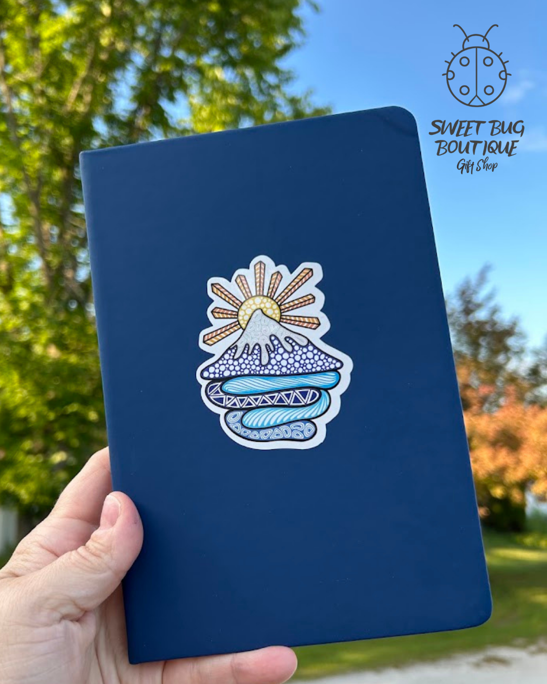 Blue Hardcover Journal