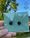 Earrings Blue Mini Circles