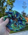 Hair Scrunchie Peacock