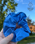 Hair Scrunchie Blue