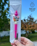 Pen with Decorative Beads Teacher