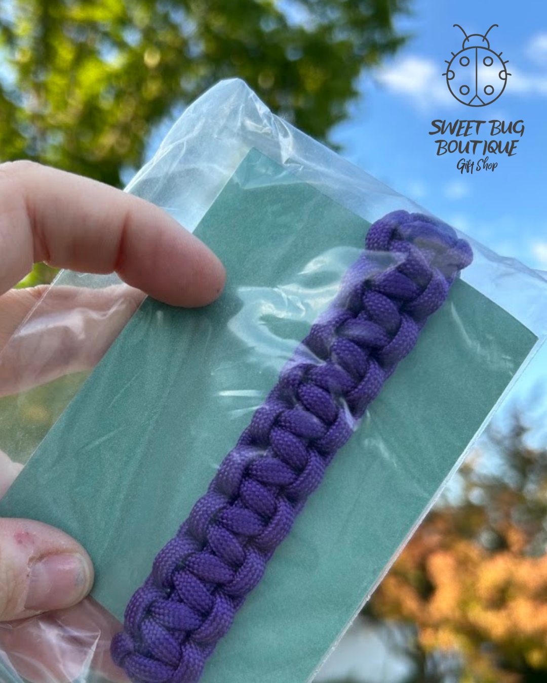 Paracord Bracelet Purple